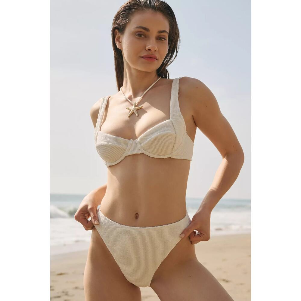 🤍 Good American “Always Fits” Good Waist Bikini Set Curve-Hugging & Iconic 🤍